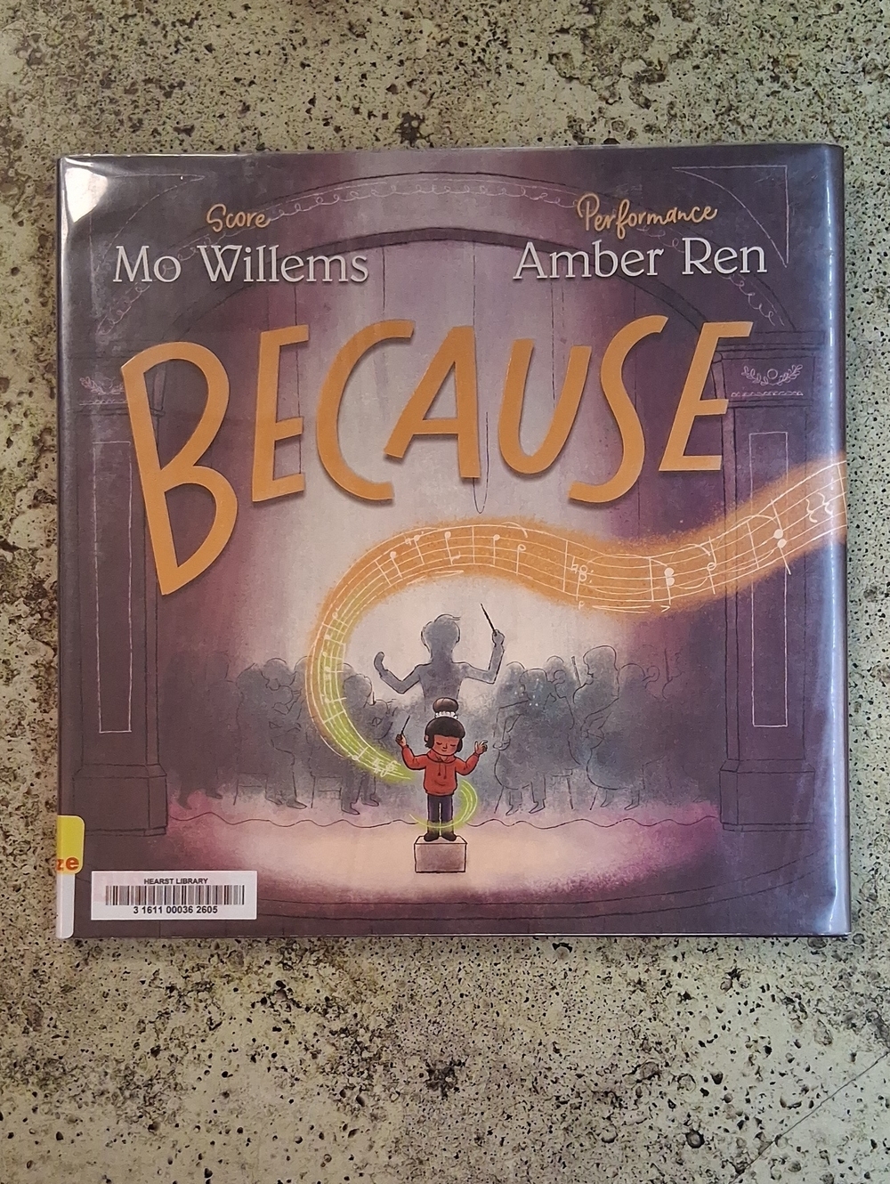 Because By Mo Willems Childrens Music Picture Book Daycare Preschool Home School